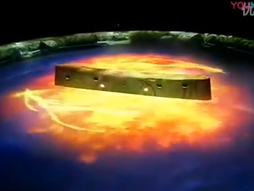 投影+機型升降+水幕